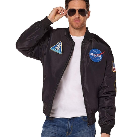 Spirit Jackets & Coats Nasa Bomber Jacket Halloween Costume Adult
